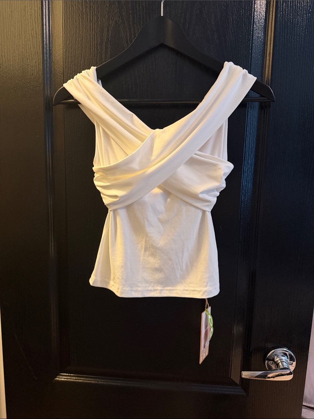 OGL Criss Cross Off Shoulder New Airy Bra Top NWT